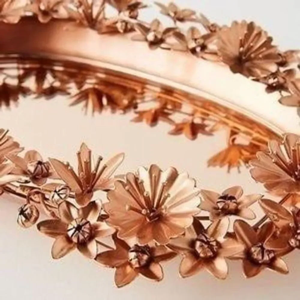 ANTHROPOLOGIE Gracia Vanity Tray Floral